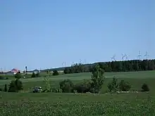 Jardin d'Eole Wind Farm in Saint-Ulric