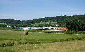 ŽRS class 441 between Ljeskove Vode and Rakovac