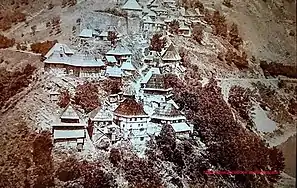 Vranduk Fortress&nbsp;[bs] panorama (1895)