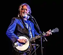 John McEuen playing the banjo