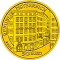 Gold, 50 euro, Wolfgang Amadeus Mozart (2006)