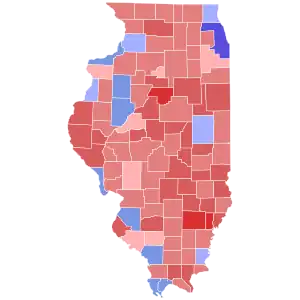 2014 US Senate election results.