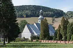 Saint Mary Magdalene Church in Ścinawka Średnia