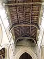 Nave tie beam roof