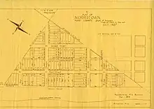 A Plat of Norristown, Pope County, State of Arkansas, July 1837.