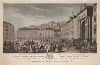 Arrival of the Regency to Lisbon by António Cândido Cordeiro Pinheiro Furtado