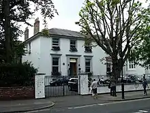 An exterior picture of the studio building.