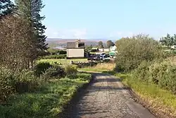 Minor road through Achnairn, Sutherland