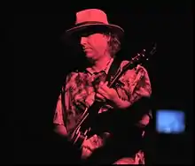 Innes performing with Primal Scream in 2011