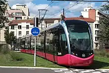An Alstom Citadis 302 in Dijon, France