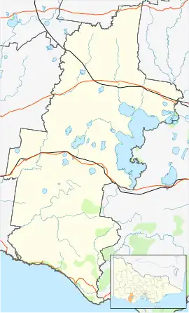 Timboon is located in Corangamite Shire