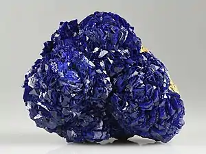 Image 2Azurite, by Iifar (from Wikipedia:Featured pictures/Sciences/Geology)