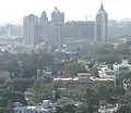 Bangalore Aerial view from MG road Utility Building