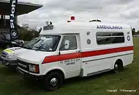 Bedford ambulance, built on the CF platform