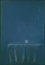 After the Lucky Moon, 2002, Oil on panel, 24 x 16 1/2&nbsp;inches