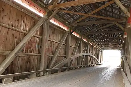 Inside of undamaged east side (2006)