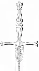Blessed sword of John II of Castile
