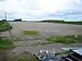 Empty expanse of tarmac at Bovingdon Airfield