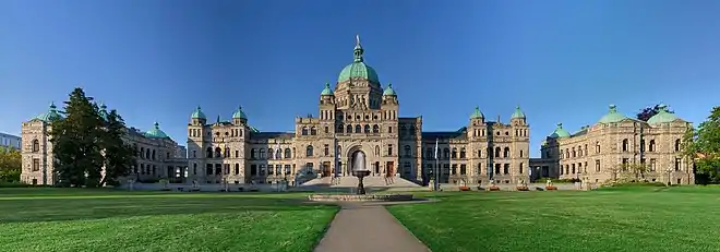 Image 28British Columbia Parliament Buildings, Victoria, Canada (from Portal:Architecture/Civic building images)