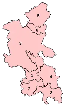Proposed Revised constituencies in Buckinghamshire
