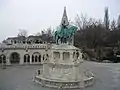 King Stephen I in Budapest