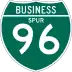 Business Spur Interstate 96 marker