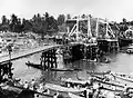 A bridge over the Martapura River in Banjarmasin