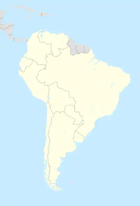 2019 Copa Libertadores is located in South America