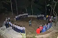 Camp fire circle