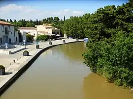 The Canal du Midi in La Redorte