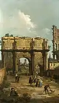 Rome, the Arch of Constantine