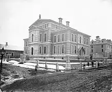 Foreground and Gaol, background, ca. 1875