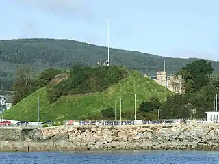 Castle Hill, looking west