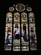 Stained glass window