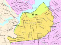 Census Bureau map of Red Bank, New Jersey
Interactive map of Red Bank, New Jersey