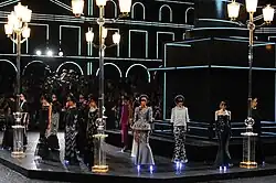 Image 10Example of an elaborate stage set used for the Chanel Haute Couture Fall-Winter 2011 show (from Fashion show)
