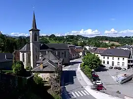 A general view of La Bridoire