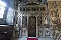 Church of St. Mary of the Spring left side iconostasis