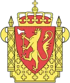 Coat of arms of the Norwegian Police Service.