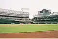 Oakland Coliseum, home of the Oakland Athletics