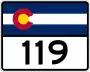 Colorado 119 wide.svg