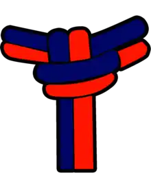 Corda Laranja e Azul - Capoeira