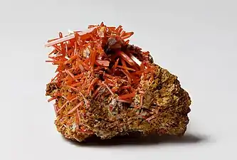Image 10Crocoite, by JJ Harrison (from Wikipedia:Featured pictures/Sciences/Geology)