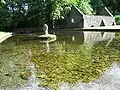 View of nearby St, Patrick's well.