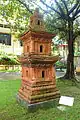 Dang Minh stupa (replica), Hai Duong province, Tran dynasty, 13th–14th century AD