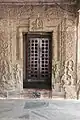 Decorative door jamb and lintel over a minor shrine in the rear prakara of the Gunja Narasimha Swamy temple at Tirumakudal Narasipura