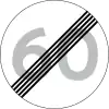 C56: End of local speed limit