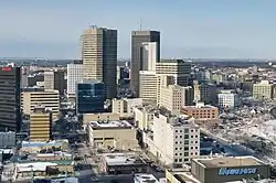 Downtown Winnipeg in 2016