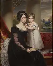 Duchess of Kent and Victoria (1824/5)
