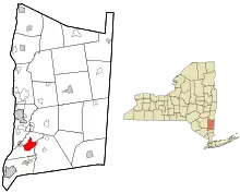 Location of Myers Corner, New York